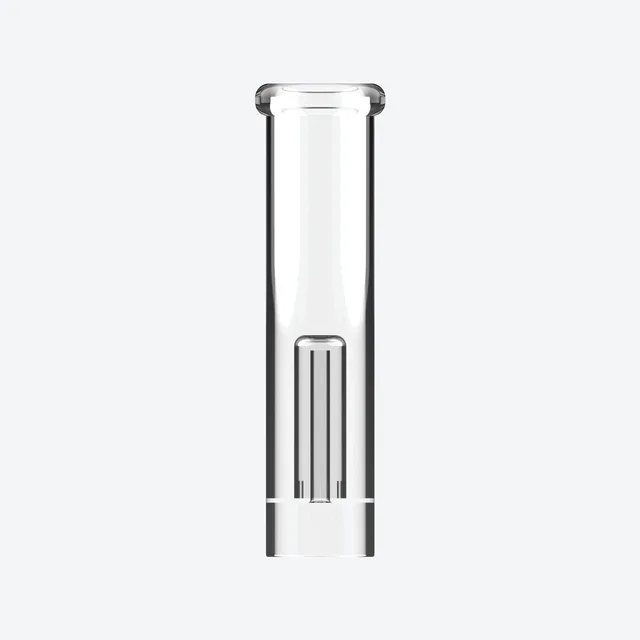 Replacement glass tube with stem percolator for the Nova tabletop device