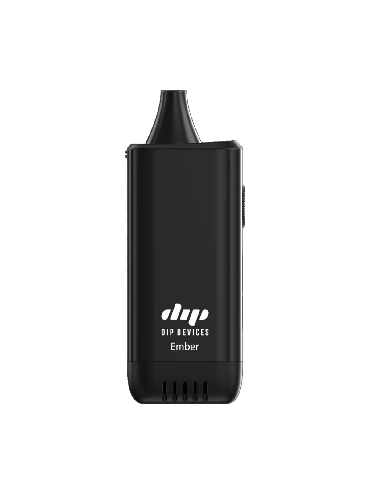 Eburn handheld — pocket-sized flameless electric combustion device with USB-C charging and a five-bar battery indicator